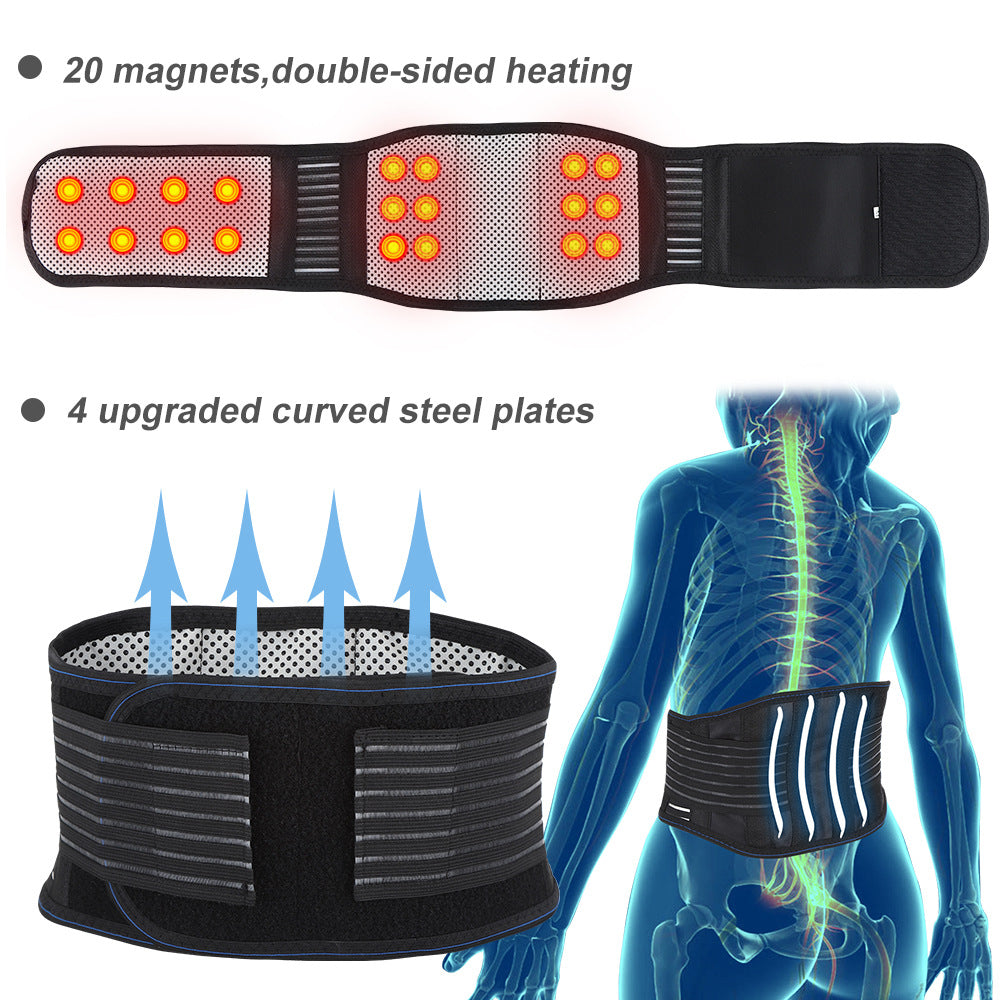 Waist And Abdomen Protection Magnet Self-heating Belt