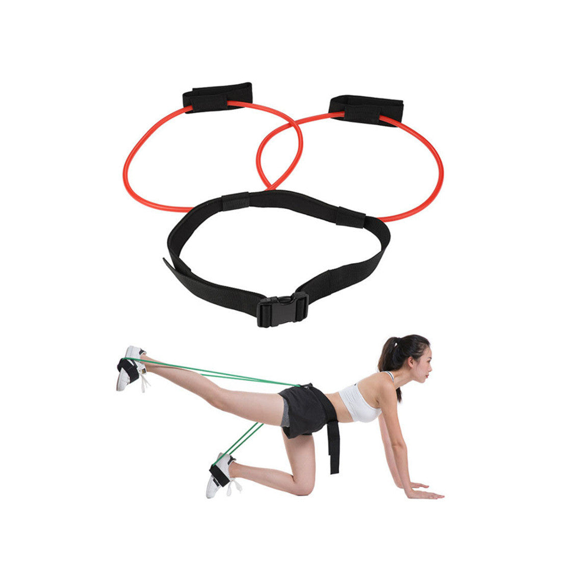 Home Fitness Waist Booster With Leg Swimming Training Belt