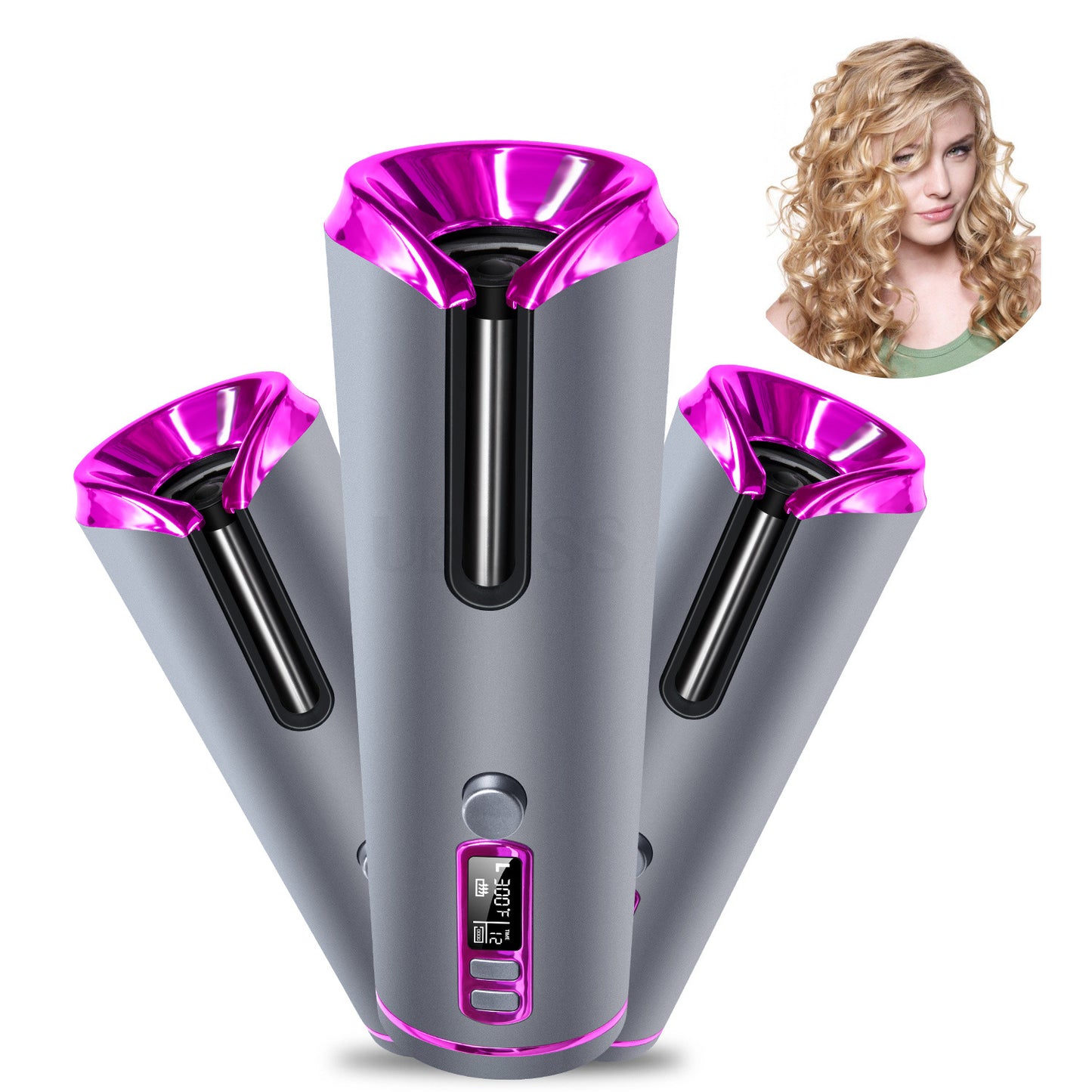 Portable Automatic Hair Curling Iron