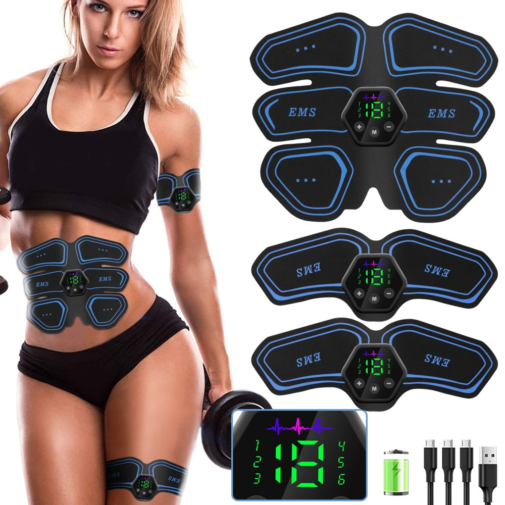 Muscle Stimulator EMS Abdominal Hip Trainer