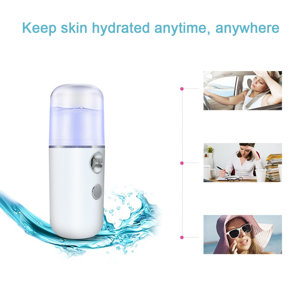 USB Mist Facial Sprayer Humidifier