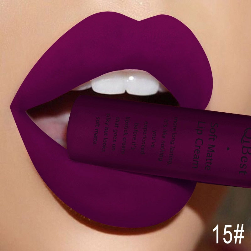 Waterproof Long Lasting Velvet Mate Lipstick