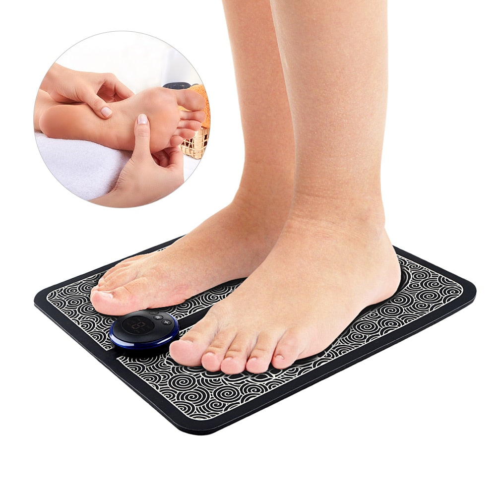 Electric EMS Foot Massager Pad