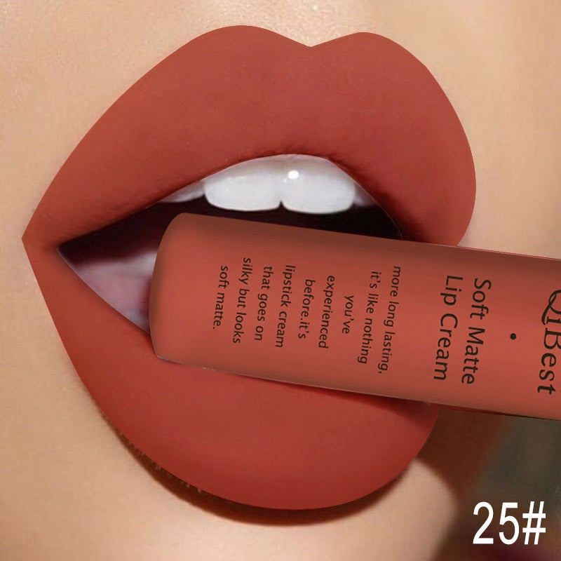 Waterproof Long Lasting Velvet Mate Lipstick