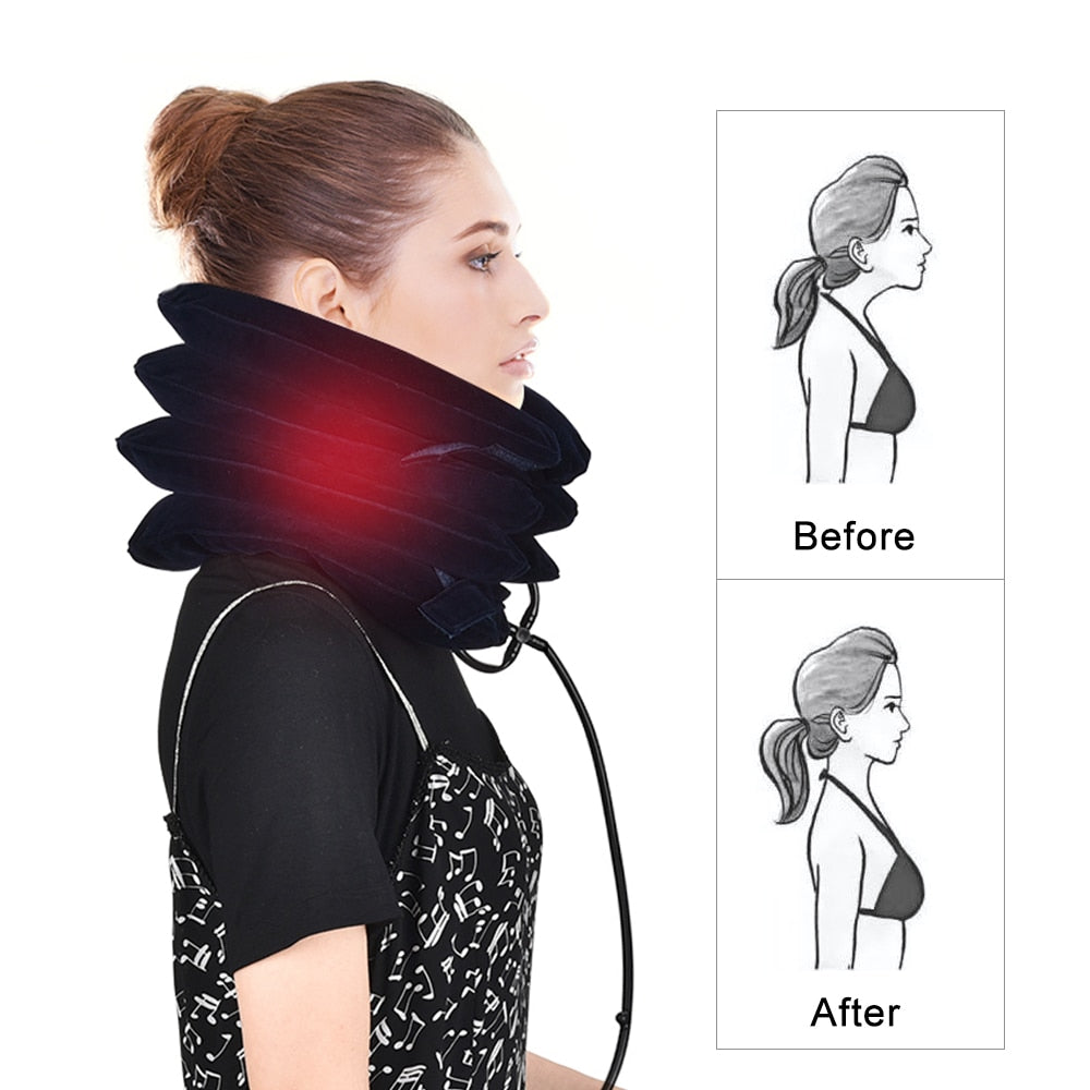 Inflatable Air Cervical Neck Traction Device