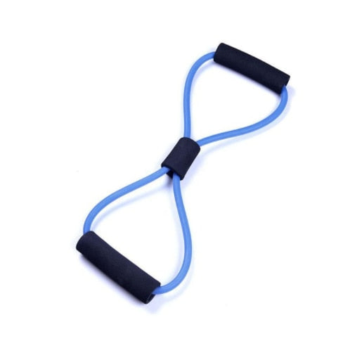 4 Resistanc Elastic Pull Ropes Exerciser Rower