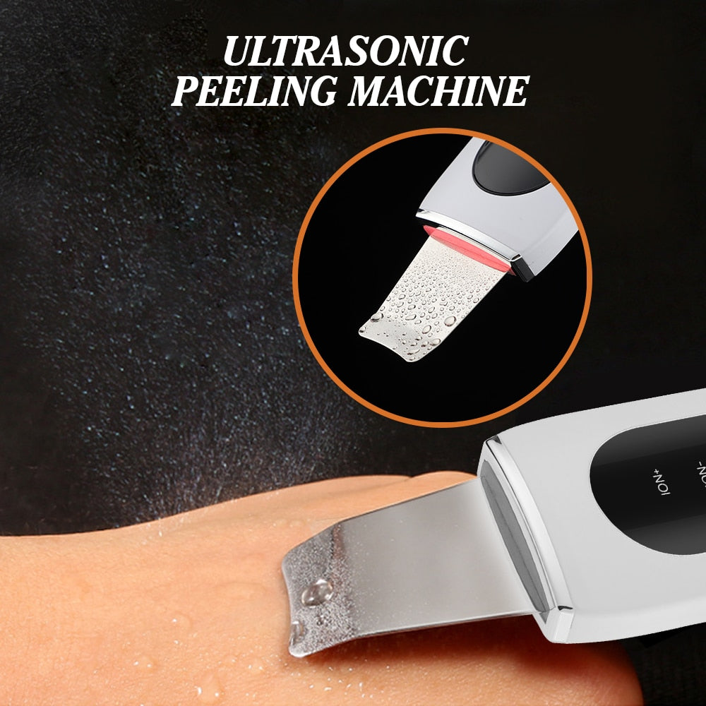 Ultrasonic Face Skin Scrubber