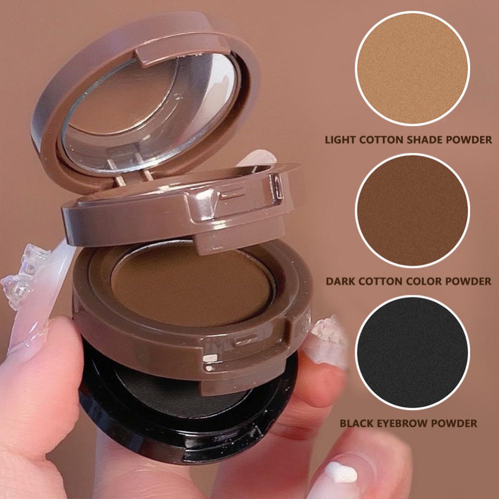 3 In1 Contouring Eyebrow Hairline Shadow Powder