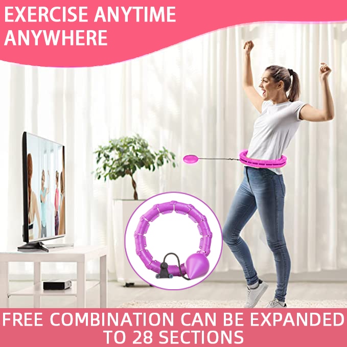 Slimming Hoop With Weight Exercise